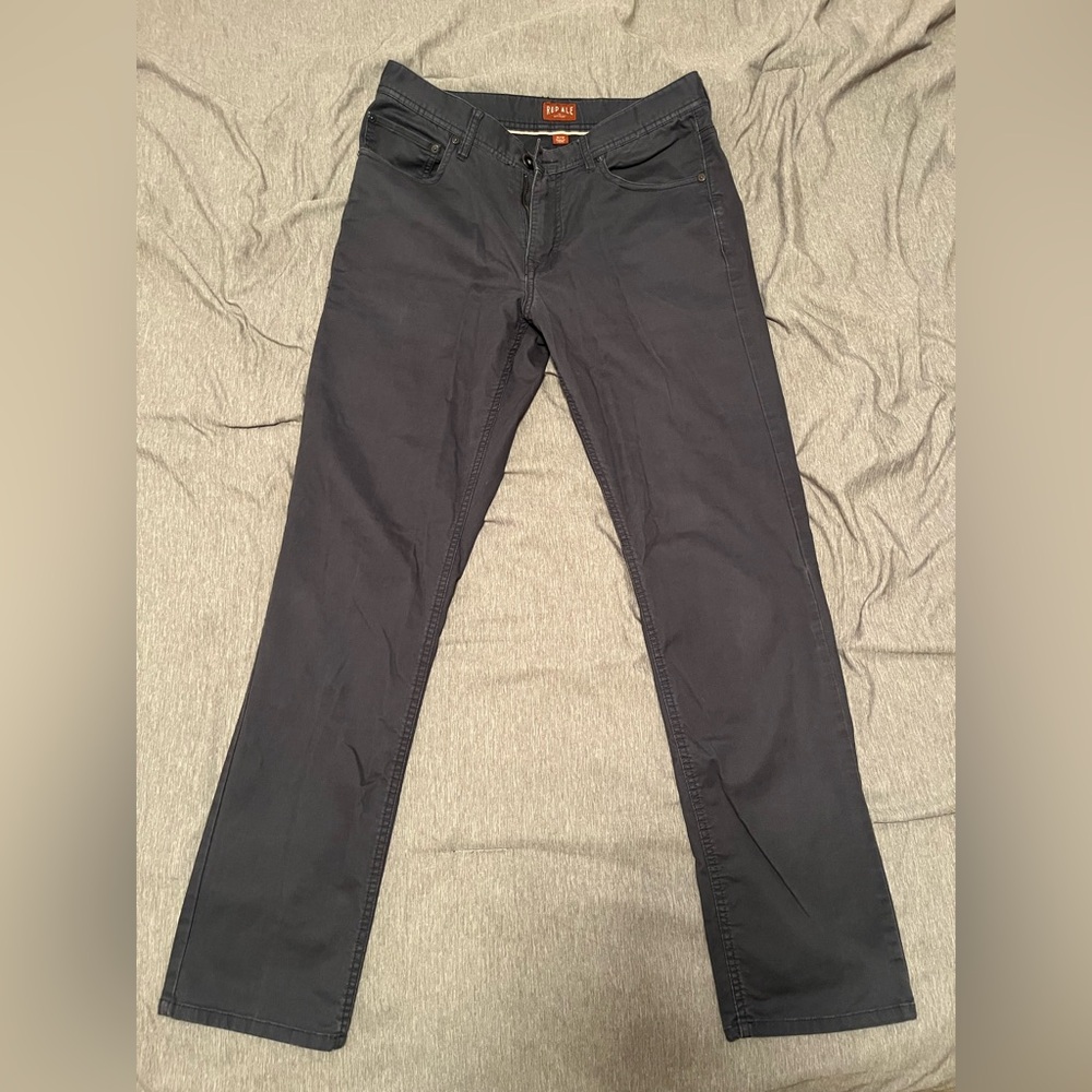 Dark blue Red Ale by Alesbury slim fit chinos